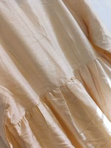 Elegant Cream Kurta set with Dupatta