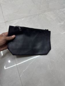 Black Zip-Top Pouch