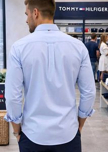 LATEST COLLECTION 🔥 Men's Tommy Hilfiger Light Bl