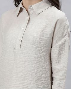 Rareism - Textured Shirt (Co-ord set)