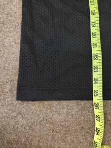 LA BREA Black Mesh Sports T-Shirt