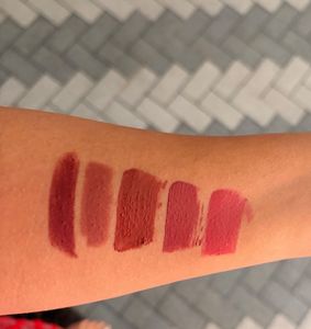 Lip Swatches - Matte Finish