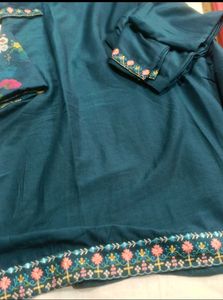 Embroidered New Aline kurta set