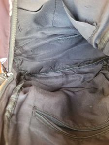Feather Print Backpack