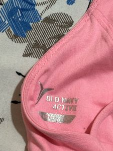 Old Navy Active Pink Strappy Sports Bra | Size 32A