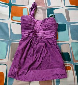 Bebe one shoulder y2k top