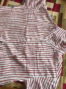 Chic Striped Button-Up Top