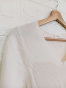 Light Pink V-Neck T-Shirt