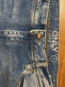Blue Denim Shorts