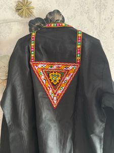 Navratri Stylish Black Embroidered Kurta