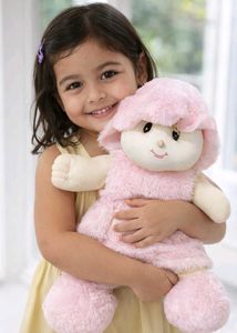 Adorable Pink Plush Doll