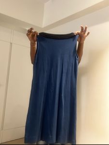 Blue Sleeveless Dress