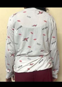 Dream &amp; Love Print Long Sleeve Top