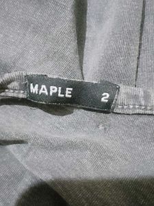 Gray Dress Adjustable Strap With Jacket Not Used