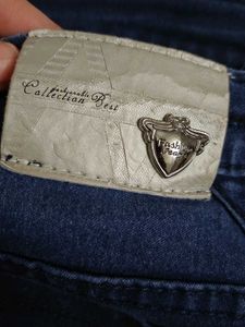 Dark Blue Denim Jeans