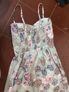 Floral Print Maxi Dress