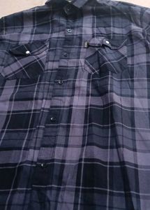 Men's Slim Fit Plaid Shirt