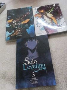 Solo Leveling Manga Volumes 1-3