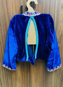 Gorgeous Blue and Yellow Lehenga – Lightly Used