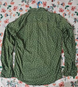 Green Patterned Shirt