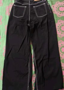 Black Wide Leg Jeans