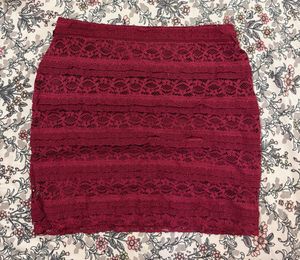 Lace Mini Skirt