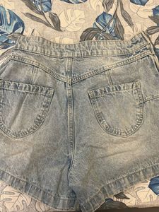 Denim Skort - Trendy &amp; Unique!