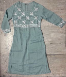 Elegant Embroidered Kurta