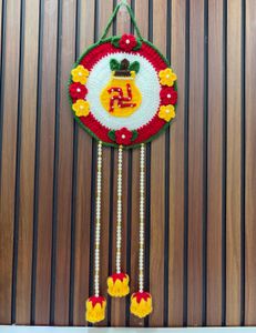 Handmade Crochet Swastik Toran