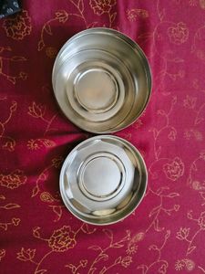 Stainless Steel Thali Plate set