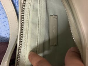 Mango Sea Green Baguette Shoulder Bag