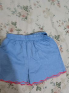 Nautinati Blue Printed Set For Girls