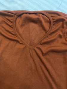 Long Sleeve V-Neck Top