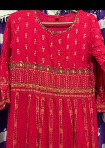 Beautiful Red Ethnic Gown