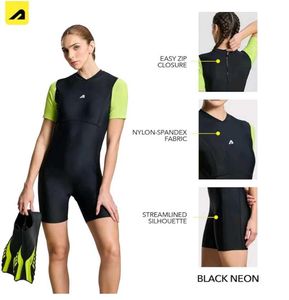 Women's  Boldfit onepiece Swimsuit set with goggle