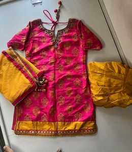 Vibrant Punjabi Salwar Suit Set
