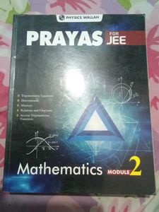Prayas for JEE ( CHEMISTRY+ PHYSICS + MATHEMATICS)