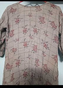 Floral Print Button-Down Dress