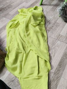 Stylish Lime Green Kurta with Patiala