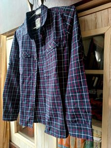 Boy's Checkered Long Sleeve Shirt