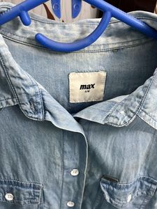 Light Wash Denim Shirt