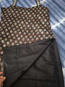 Pure Silk 3 pc Sharara Suit in Ajrakh block print