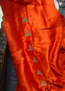 Elegant Orange Kurta Set