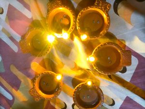 New 7 water Diya Lamps