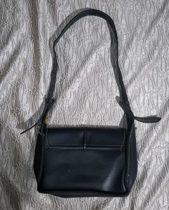 Classic Black Shoulder Bag