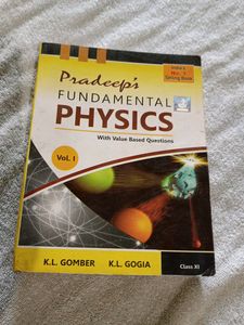 Pradeep's Physics Vol I For Class 11th CBSE