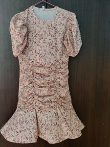 Floral Puff Sleeve Dress