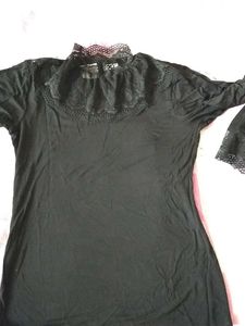Black Partywear Top
