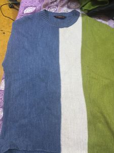 Striped Knit Sweater