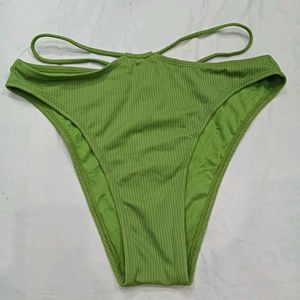 💙 Ribbed Green Bikini Bottom